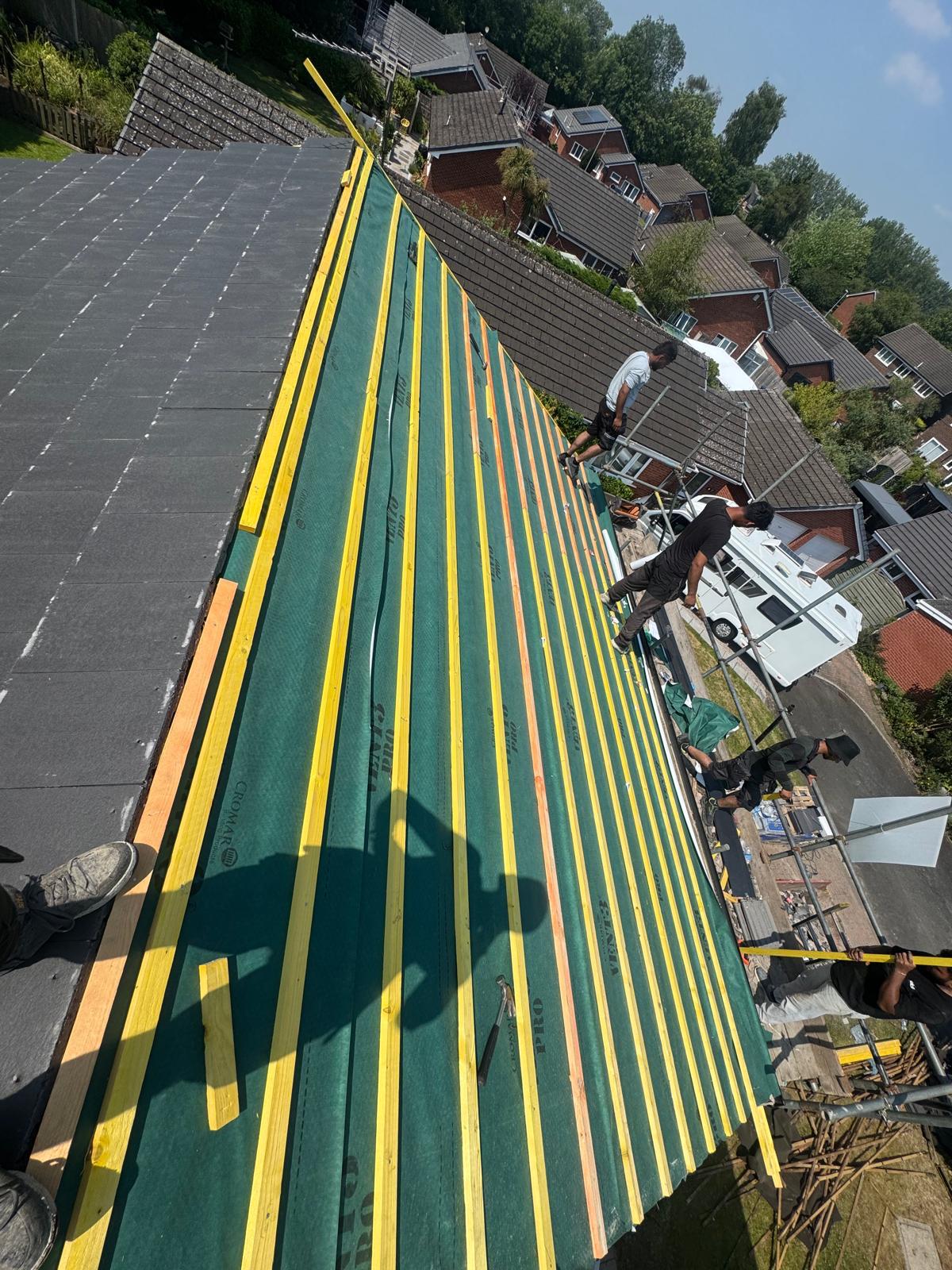 Completed roofing project 3 in Greater Manchester